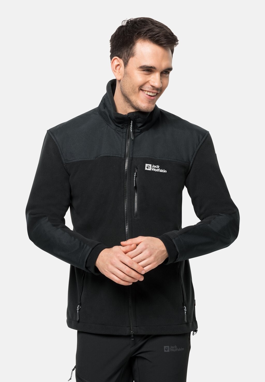 

Флисовая куртка Blizzard Fz M Jack Wolfskin, черный