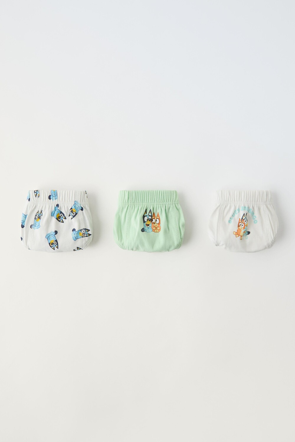 

2-6 лет/упаковка из трех трусиков bluey ludo studio ZARA, синий