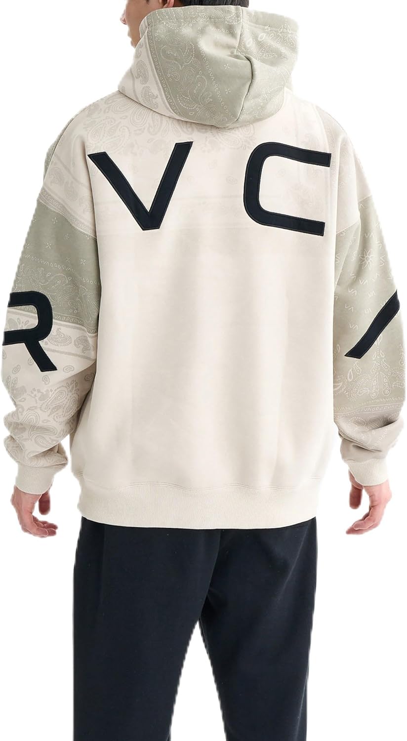 

Мужская толстовка RVCA с высокой посадкой и вырезом на спине (модель осень/зима 2025)