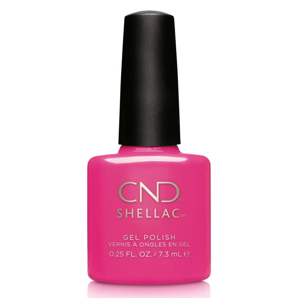 

CND, Shellac, Лак для ногтей Hot Pop Pink, 7,3 мл
