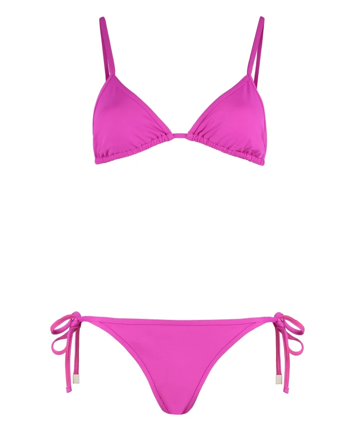 

Бикини с треугольным бюстгальтером The Attico, розовый