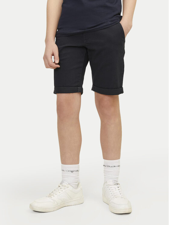 

Шорты из ткани обычного кроя David 12254241 Jack&Jones Junior, черный