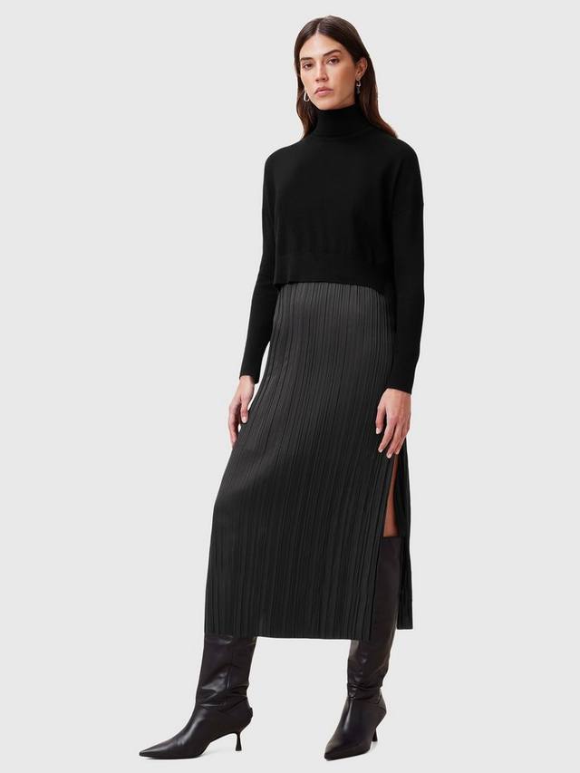 

Платье с разрезом от vittoria AllSaints, черный