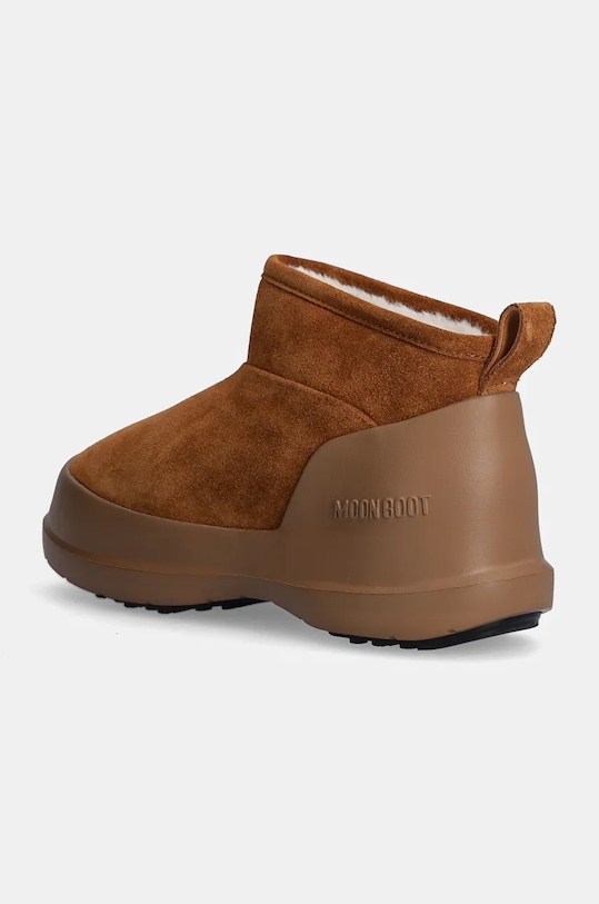 Зимние ботинки женские Moon Boot MB Luna Low Boot замшевые, коричневый — фото 3