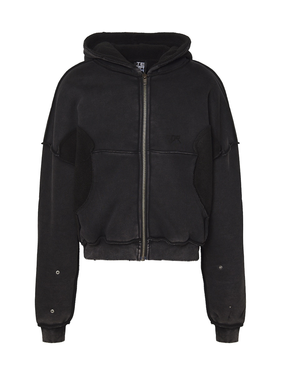 

Толстовка с капюшоном на молнии Atelier de roupa SNUG, черный