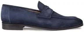 Лоферы Mezlan Caro Suede Penny Loafer, синий