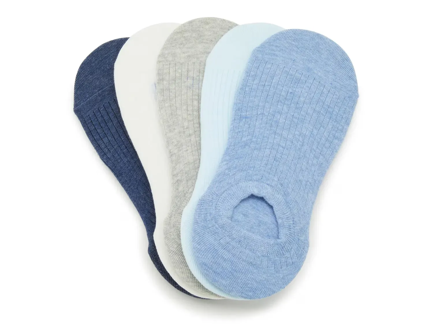 

Женские носки-невидимки - набор 5 шт. Keds, Blue/Grey/Multicolor
