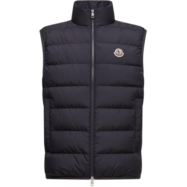 

Moncler Безрукавка с нашивкой логотипа, Marine Blue