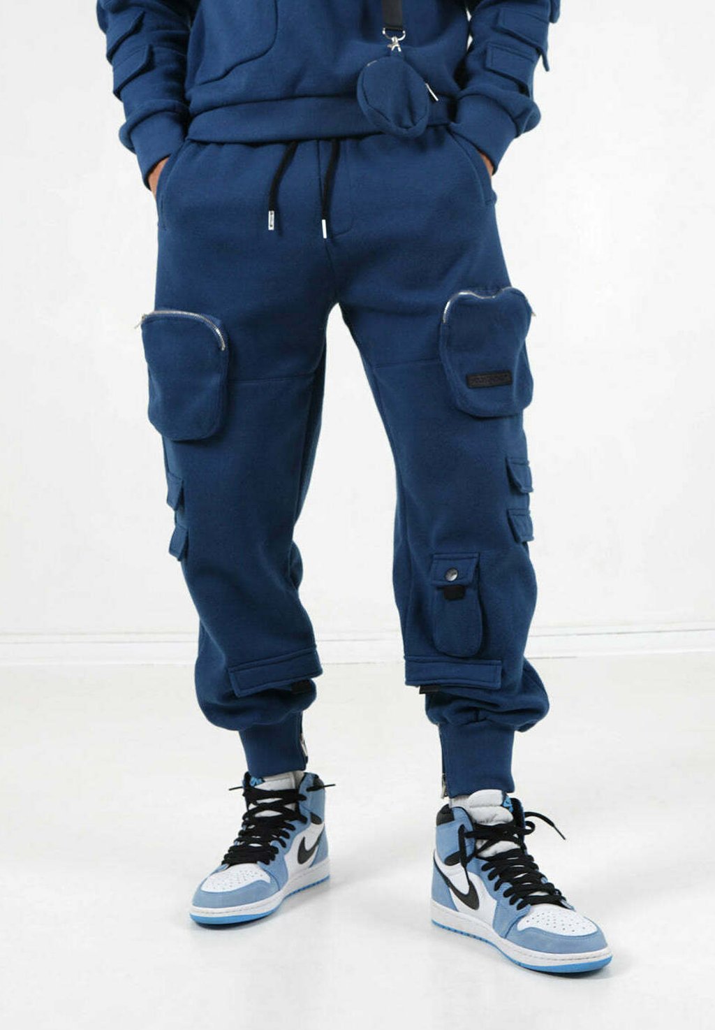 

Спортивные брюки MULTI-POCKETS Sixth June, темно-синий