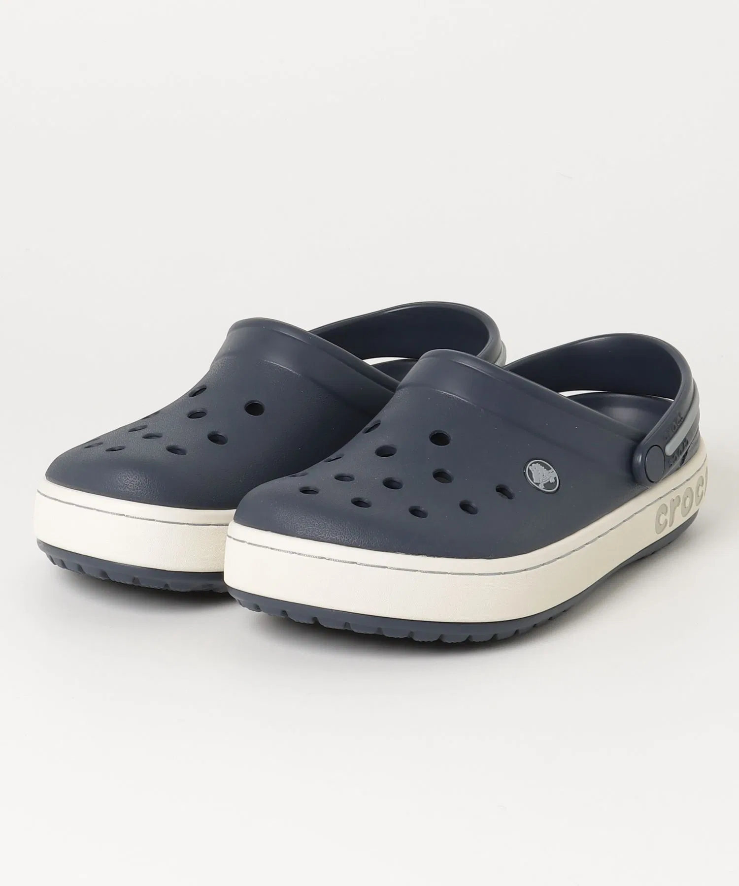Унисекс сабо Crocs Crocband Heritage Clog тёмно-синие