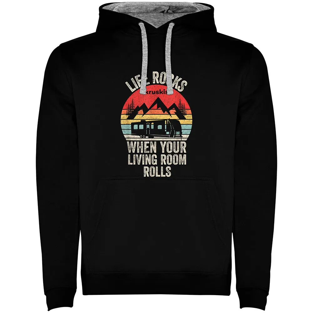 

Худи Kruskis Life Rocks, черный