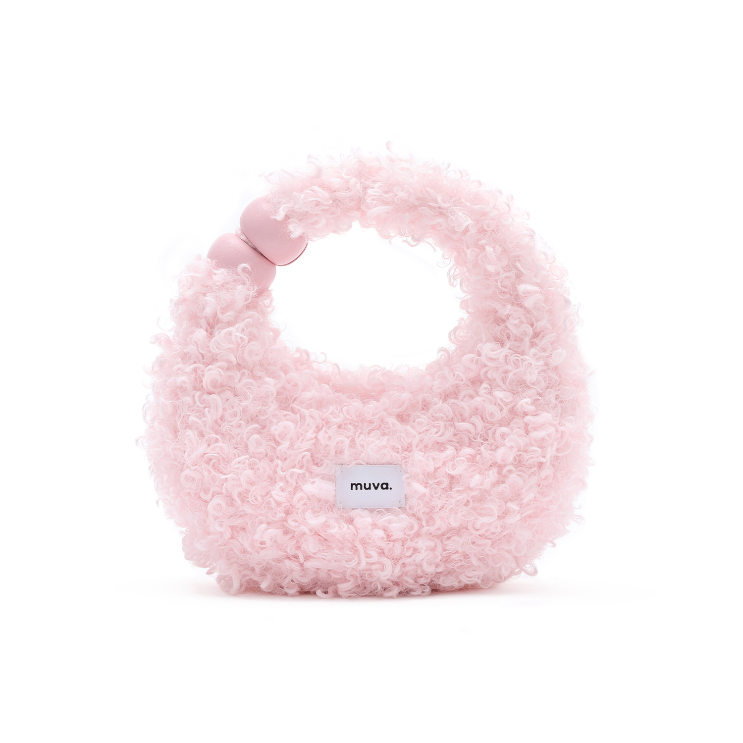 

Искусственная каракулевая сумка через плечо, кроссбоди, женская повседневная MUBA, выгоревший чайно-коричневый