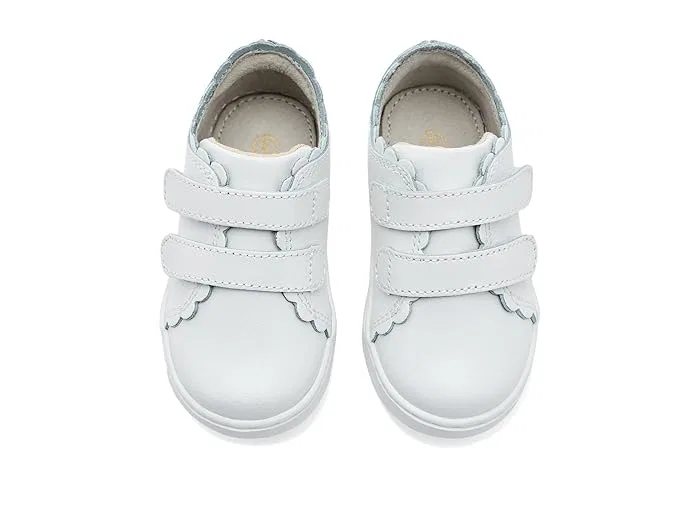 Кроссовки с рюшами Caroline L'Amour Shoes Kids, Neutral White — фото 3