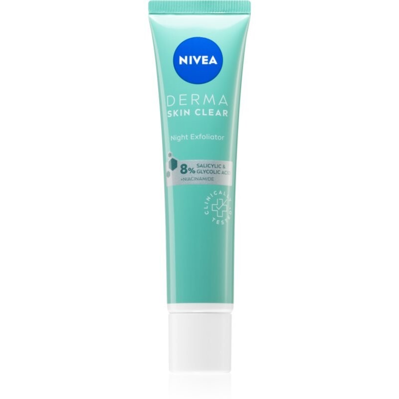 

Nivea Derma Skin Clear деликатный ночной пилинг 40 мл