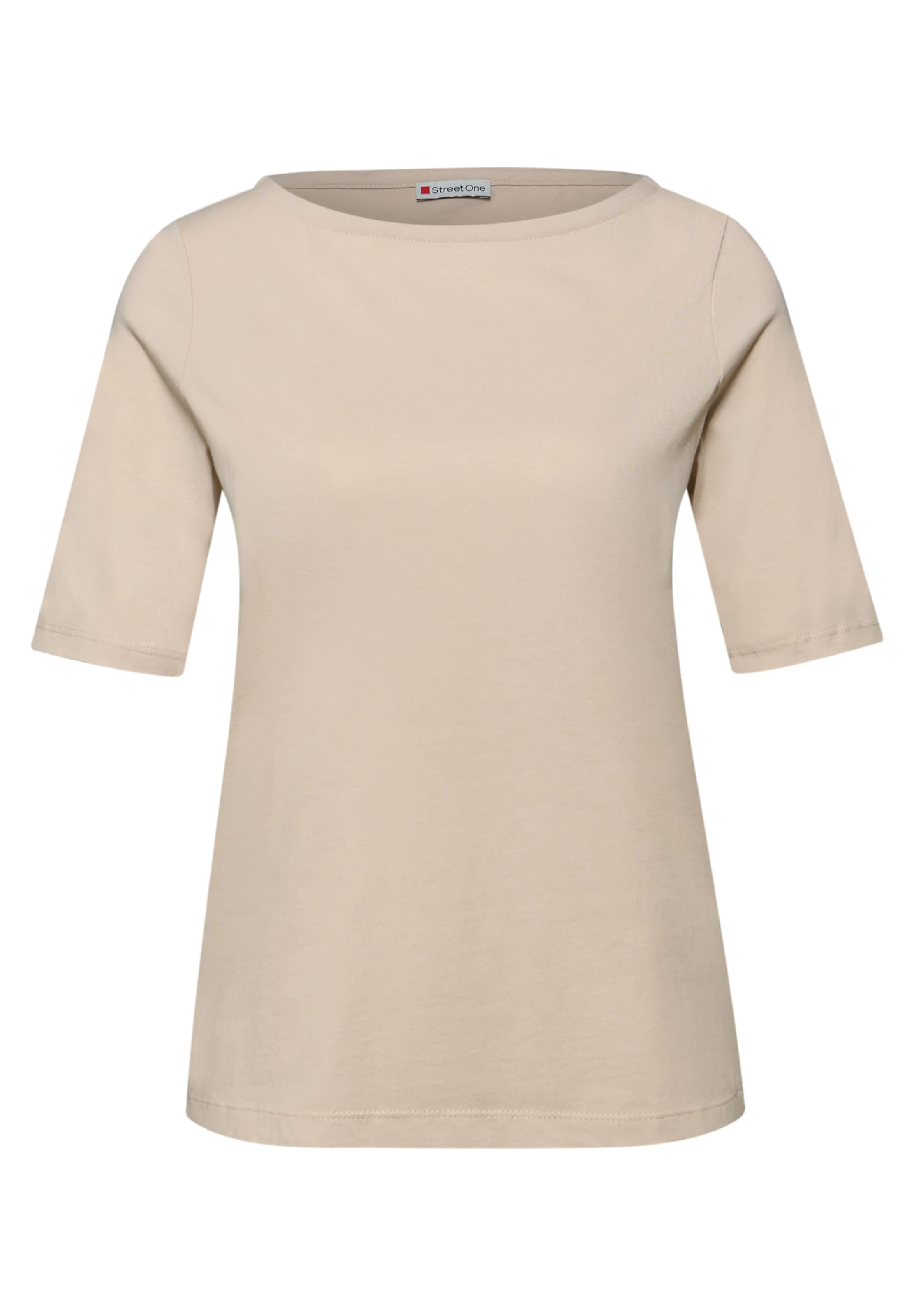 

STREET ONE Футболка в бежевом цвете