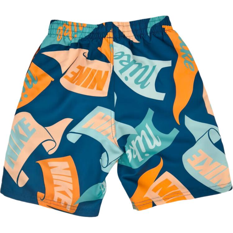 

Детское купальники летние Nike, красно-оранжевый мультиколор