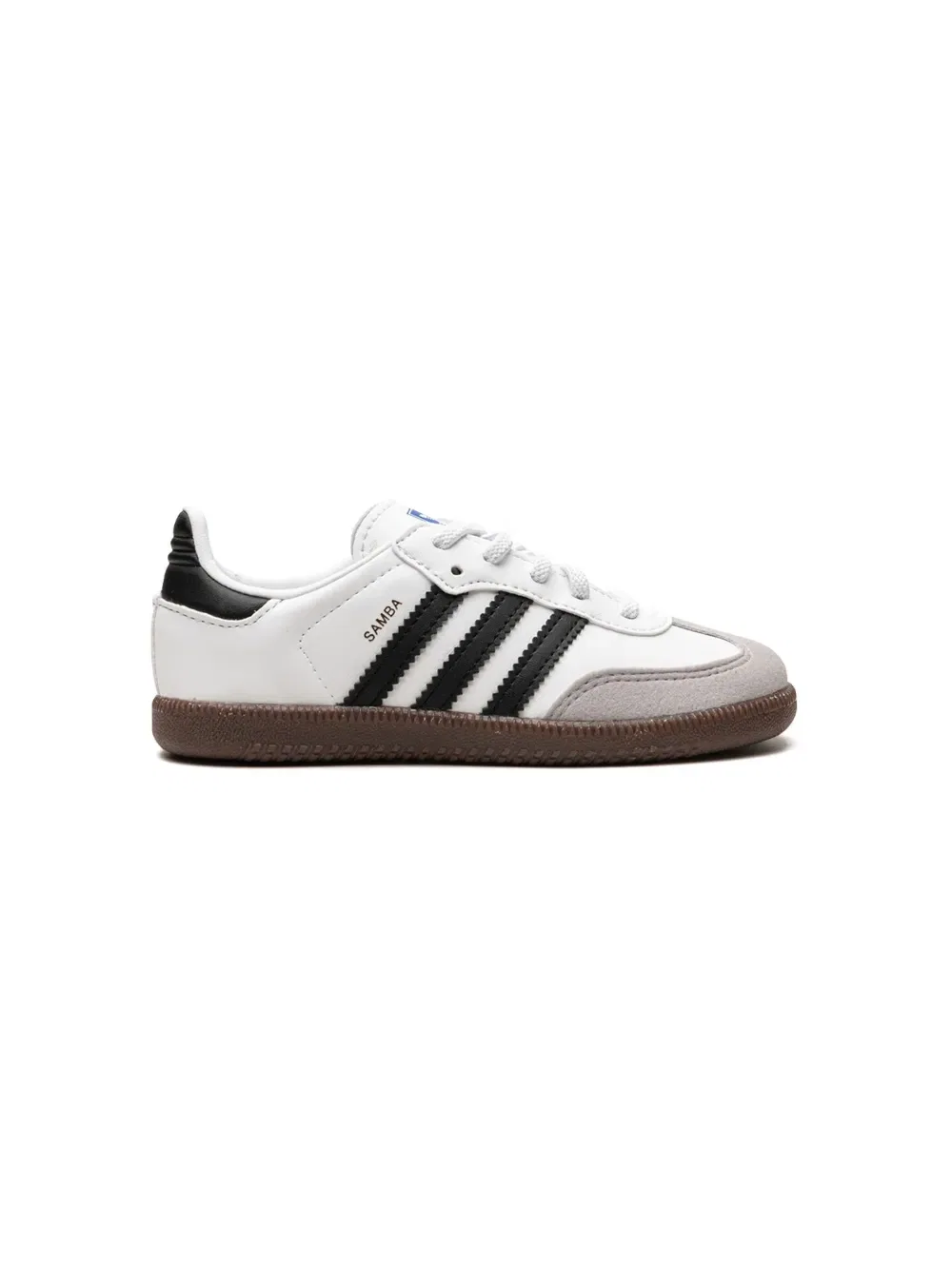 Кроссовки Samba OG EL I Adidas Kids, белый — фото 2