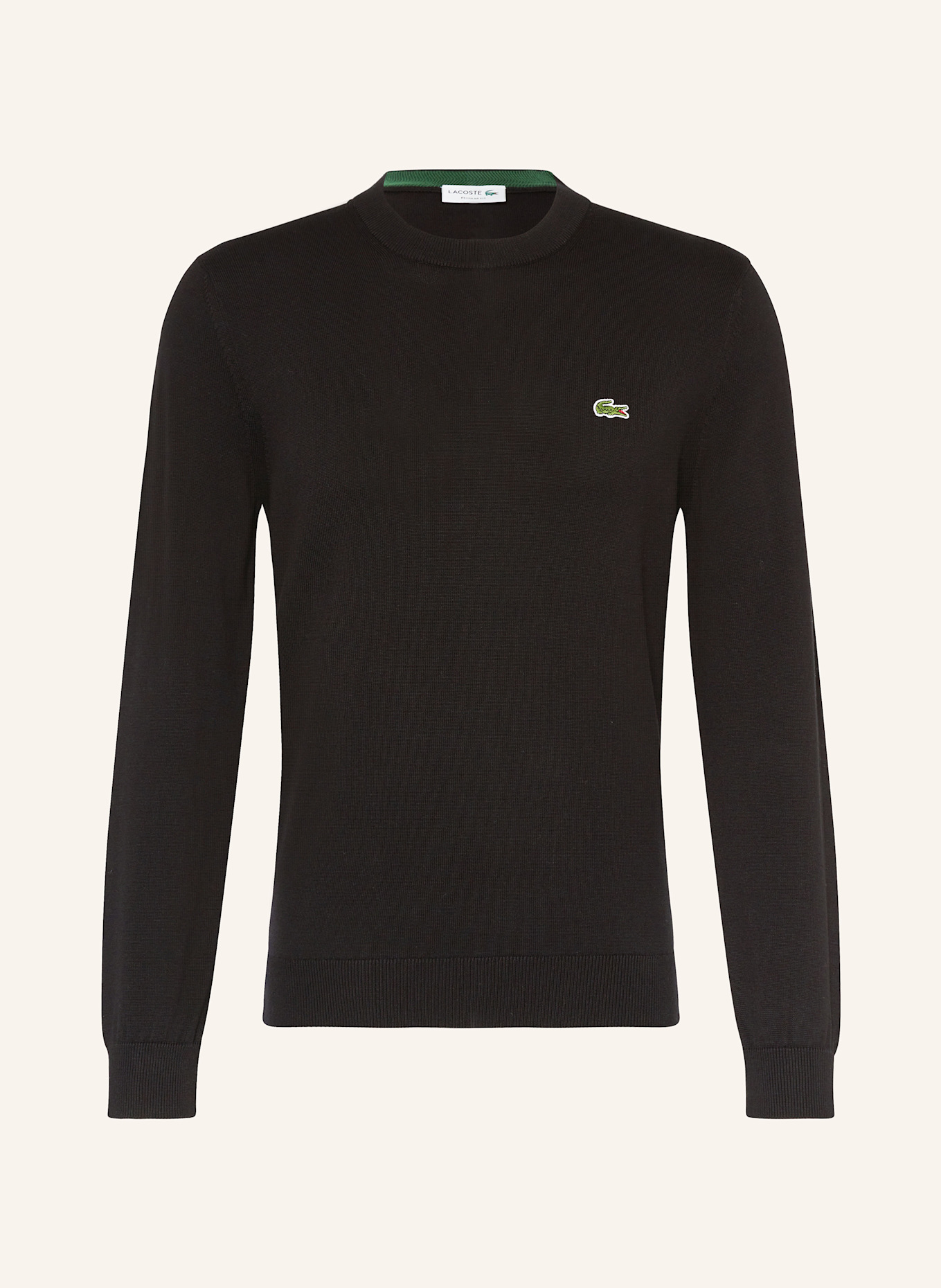 

Свитер Lacoste, черный