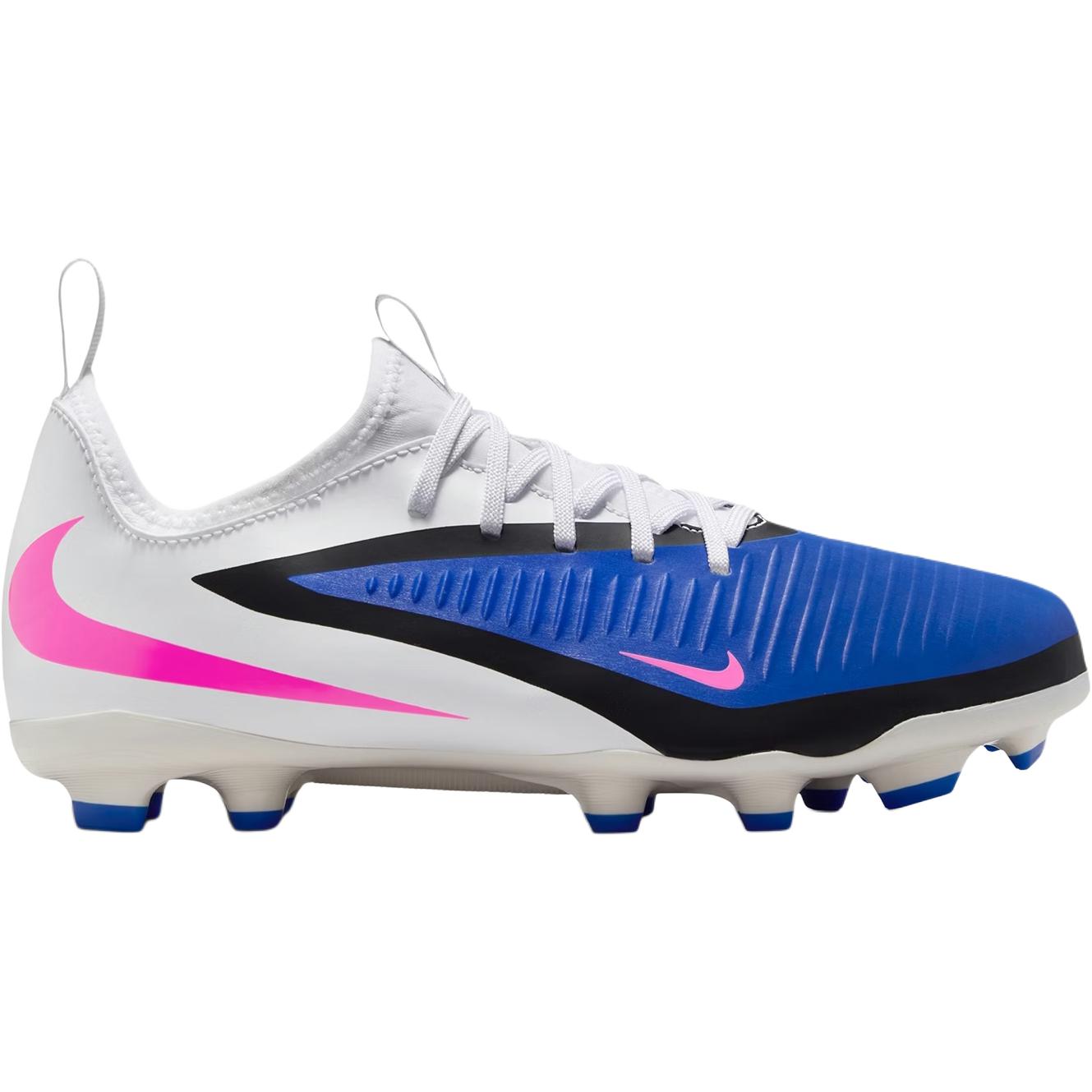 Nike Phantom 6 Low top детские футбольные бутсы White Blue для подростков — фото 3