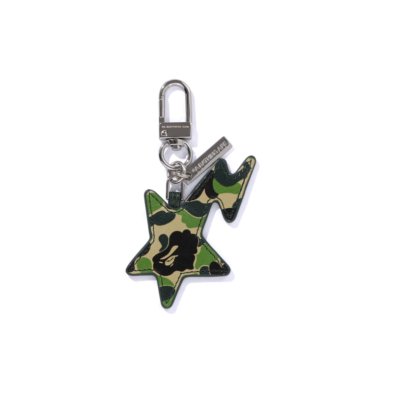 

A BATHING APE Звездная молния брелок, Green GRX