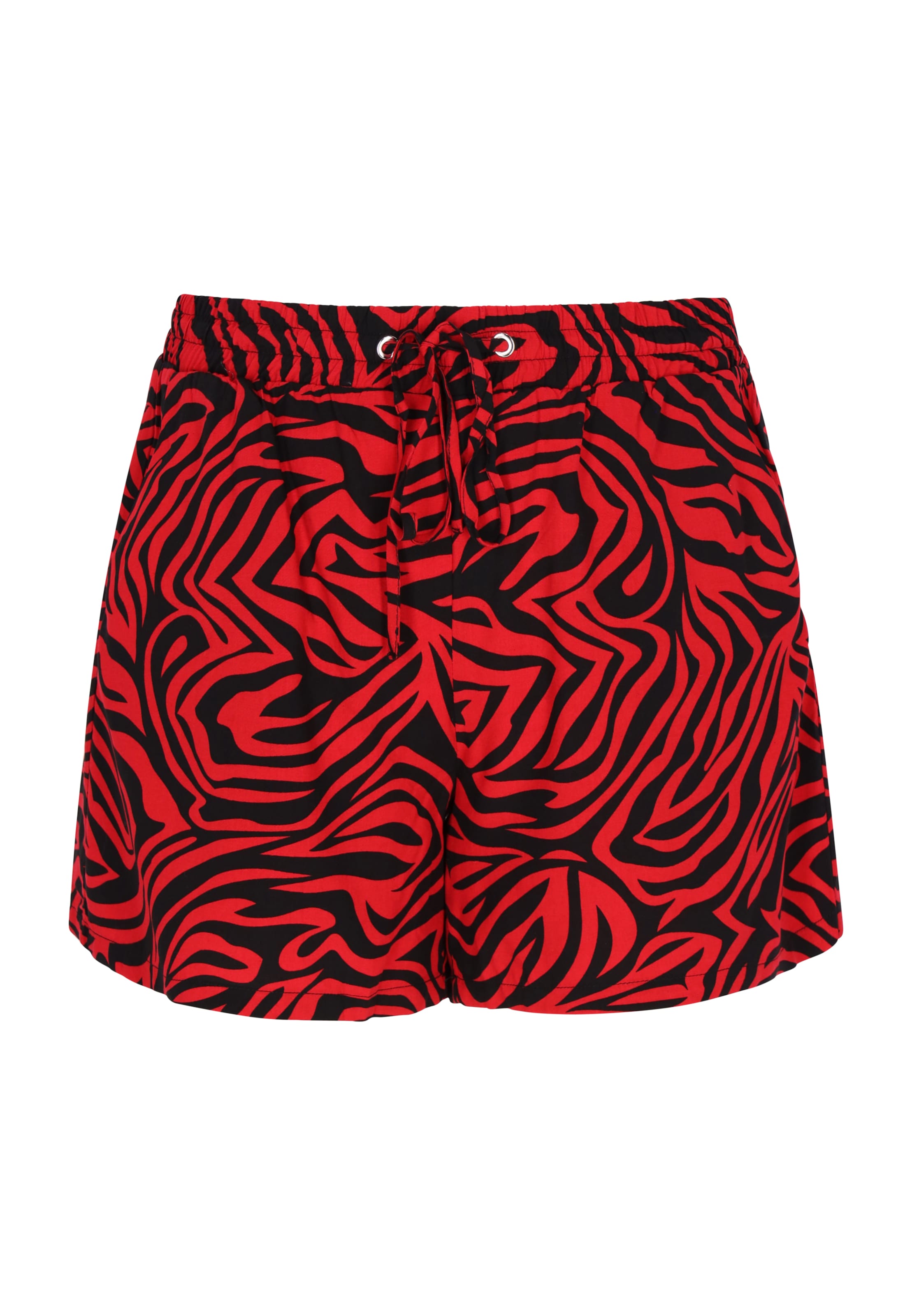 

Swirly Шорты свободного кроя 'Comfy' в цвете Blood Red