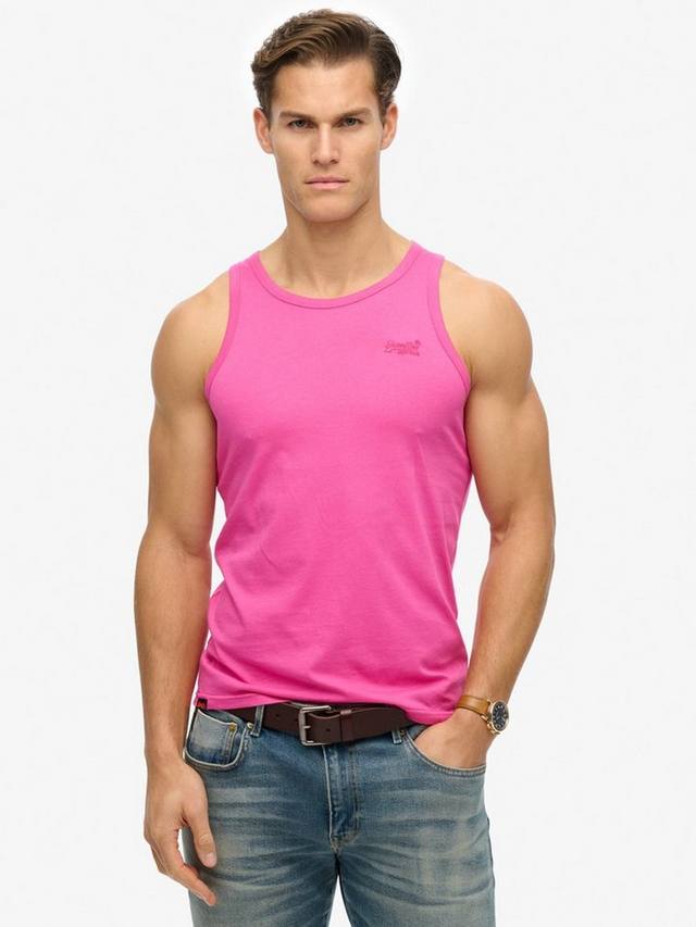 

Незаменимый топ-жилет с логотипом Superdry, цвет Echo Pink