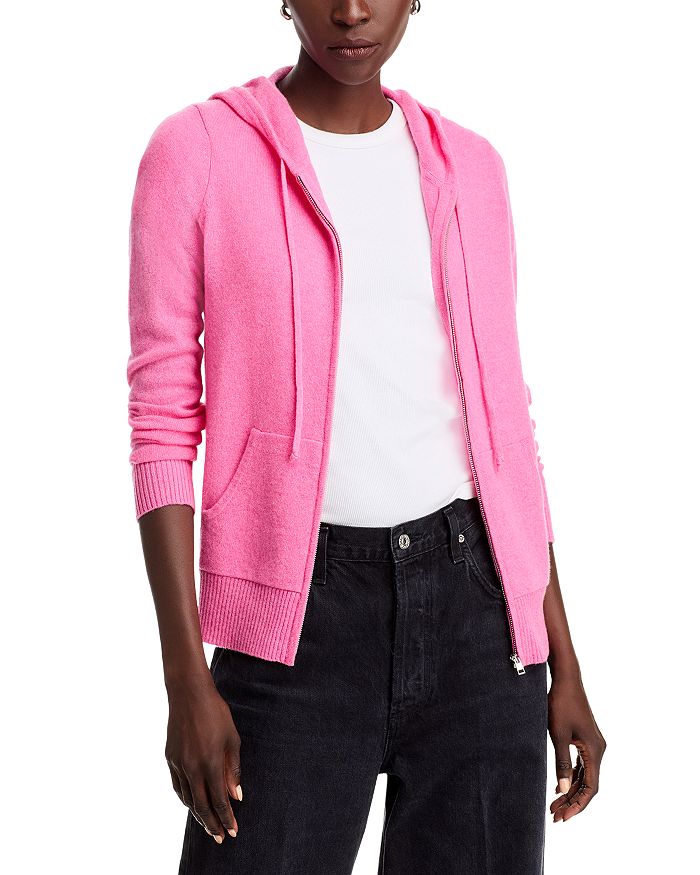 

Зип-худи - эксклюзив C by Bloomingdale's Cashmere, розовый