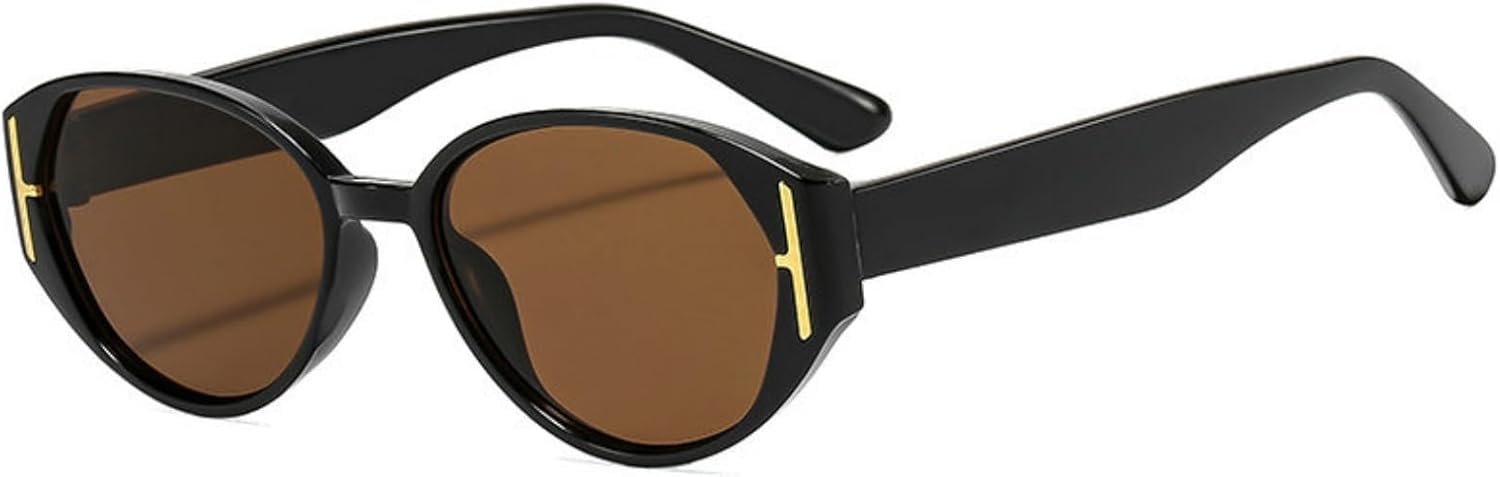 

Солнцезащитные очки Willochra овальной формы для женщин, модные очки «кошачий глаз» с градиентным переходом цвета, винтажные овальные очки 90-х годов, защита от ультрафиолета UV400, C4