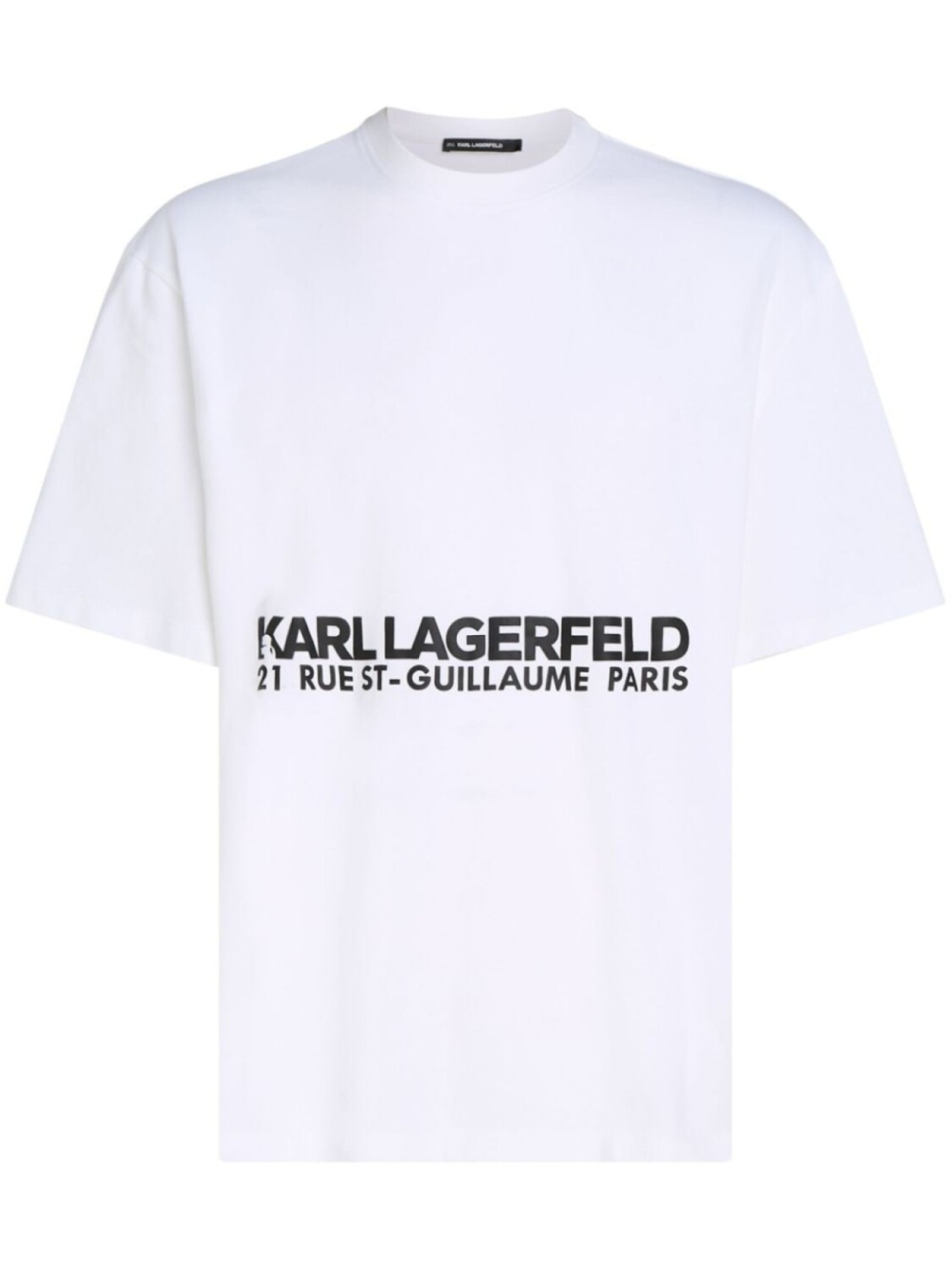 

Karl Lagerfeld футболка с логотипом, белый