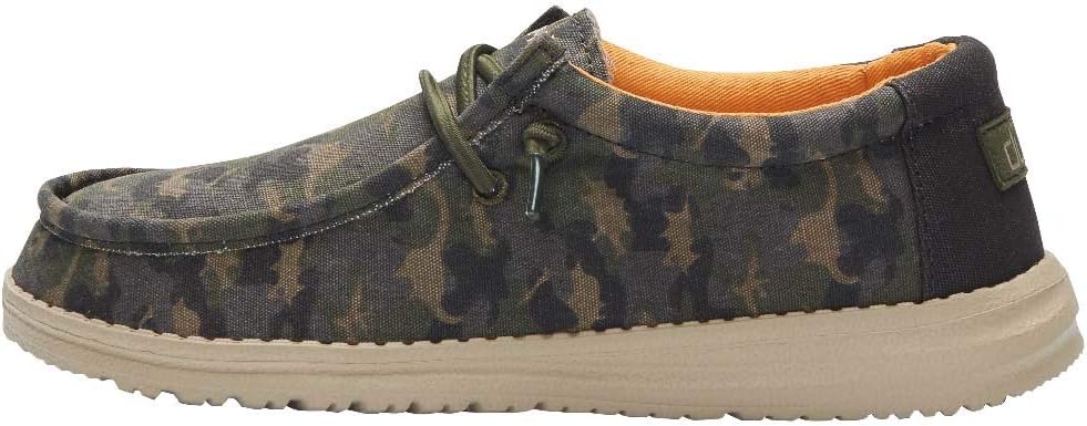 

HEYDUDE Подростковые туфли Wally для мальчиков, разные цвета | Детская обувь | Модные туфли с шнуровкой для мальчиков | Удобные и легкие