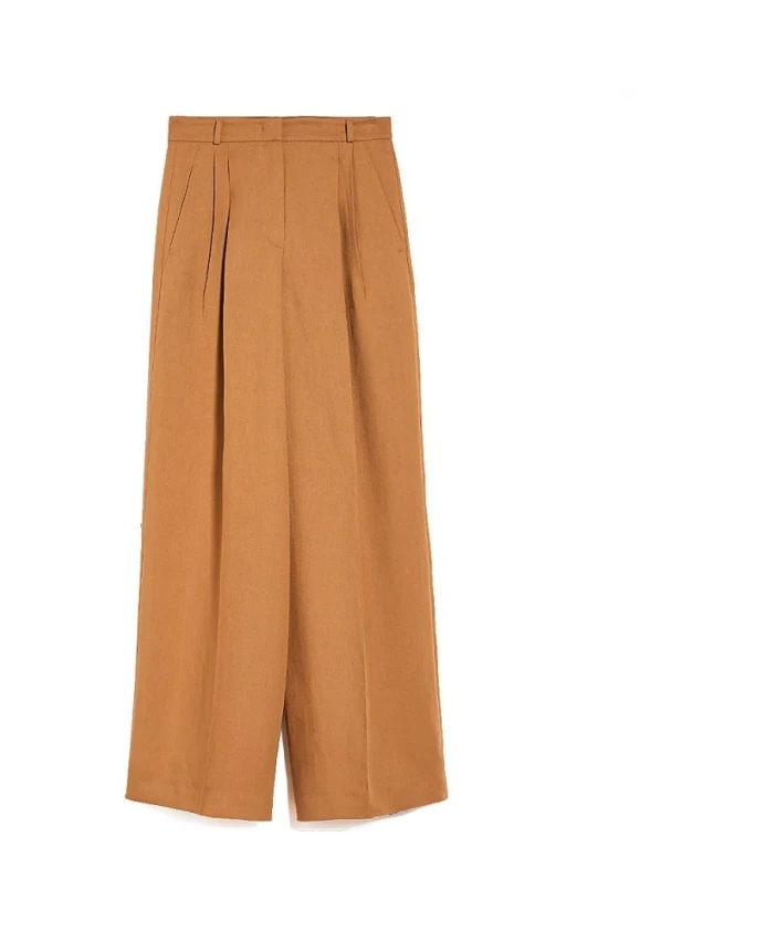 

Широкие брюки Дилетта Weekend Max Mara, коричневый