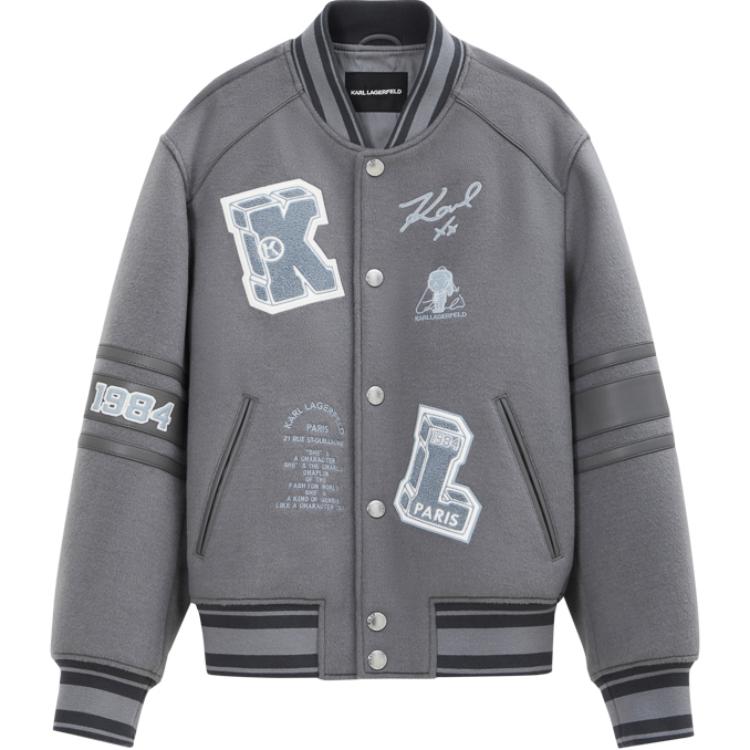 

KARL LAGERFELD / Karl Lagerfeld Jeans Куртка KARL LAGERFELD мужская сине-серая, Blue Gray