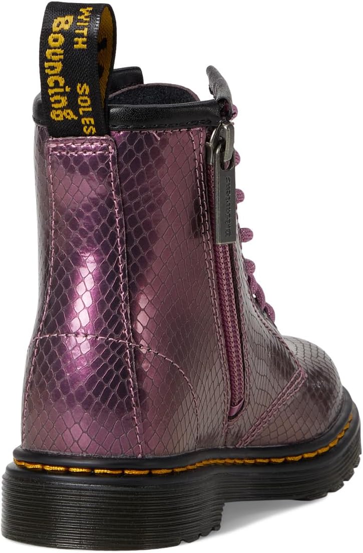 Ботинки Dr. Martens 1460 Softy T унисекс для детей, розовый — фото 3