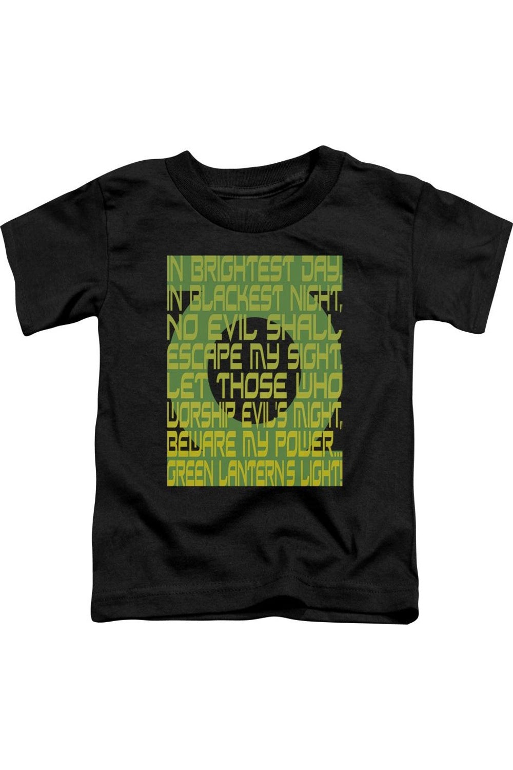 

Футболка с коротким рукавом для малышей Green Lantern с клятвой Зеленого Фонаря Gildan