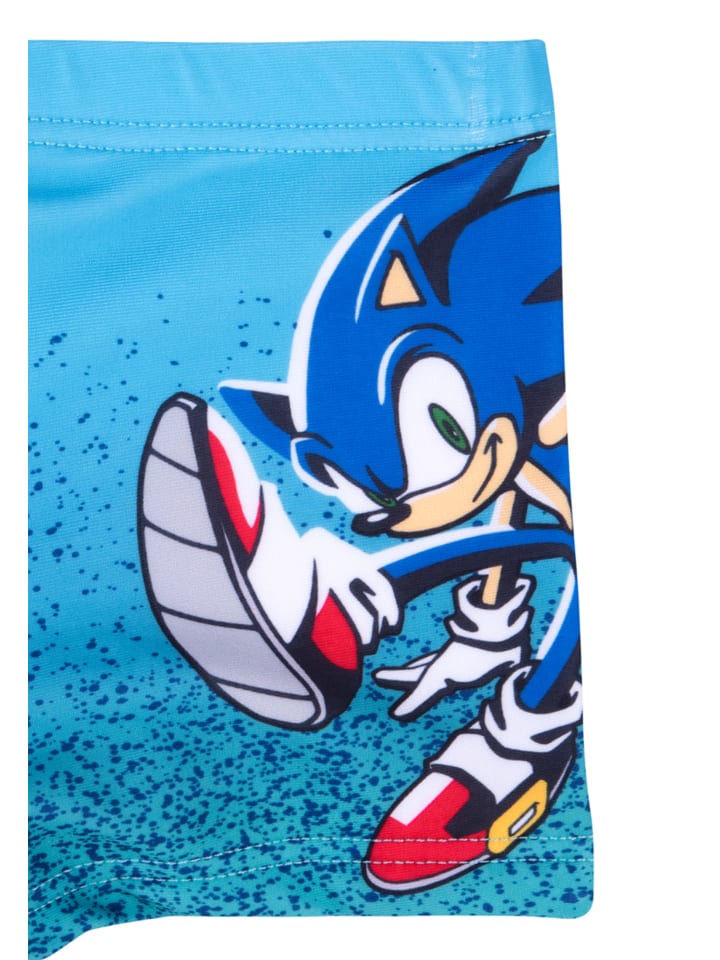 Плавки и купальные штаны Sonic The Hedgehog синего цвета — фото 3