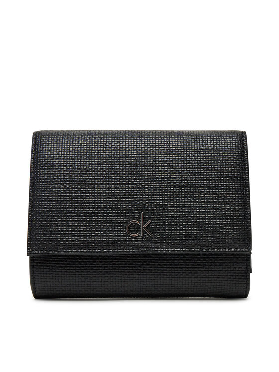 

Маленький женский кошелек Ck Daily Medium Trifold_Tex K60K612945 Calvin Klein, черный