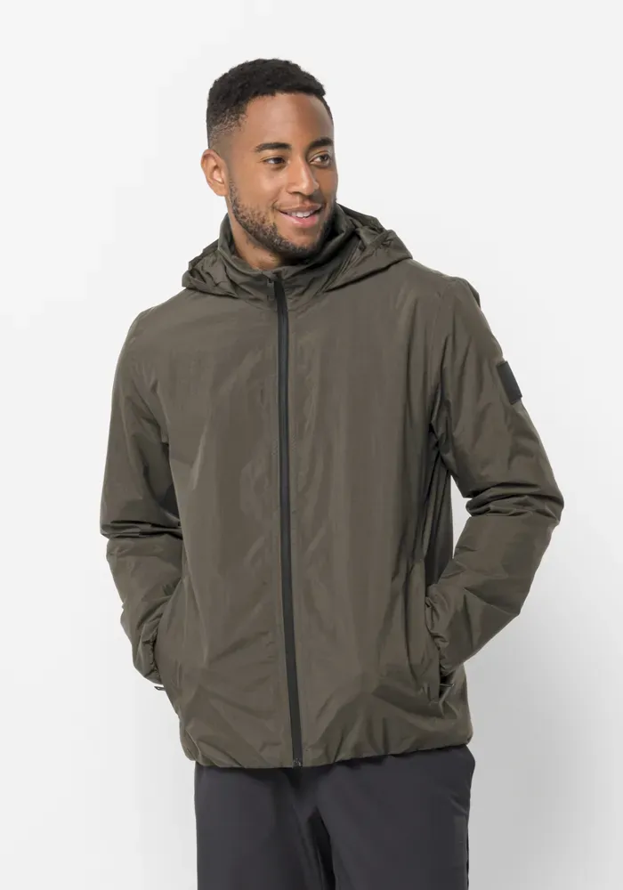 

Куртка Jack Wolfskin "TEXTOR JKT M", с капюшоном, цвет Cold-Coffee