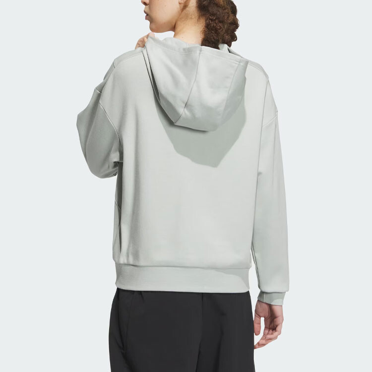 CITY ESCAPE Толстовка женская серебристо-серая Adidas — фото 3