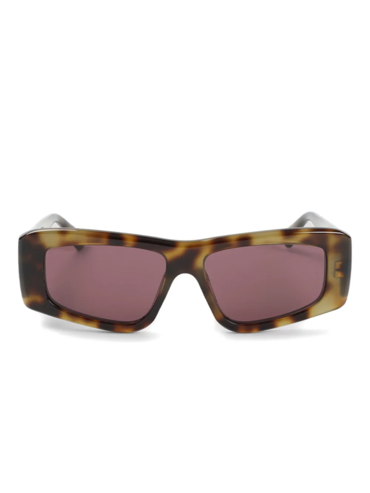 

Солнцезащитные очки Chloé Eyewear в прямоугольной оправе, коричневый