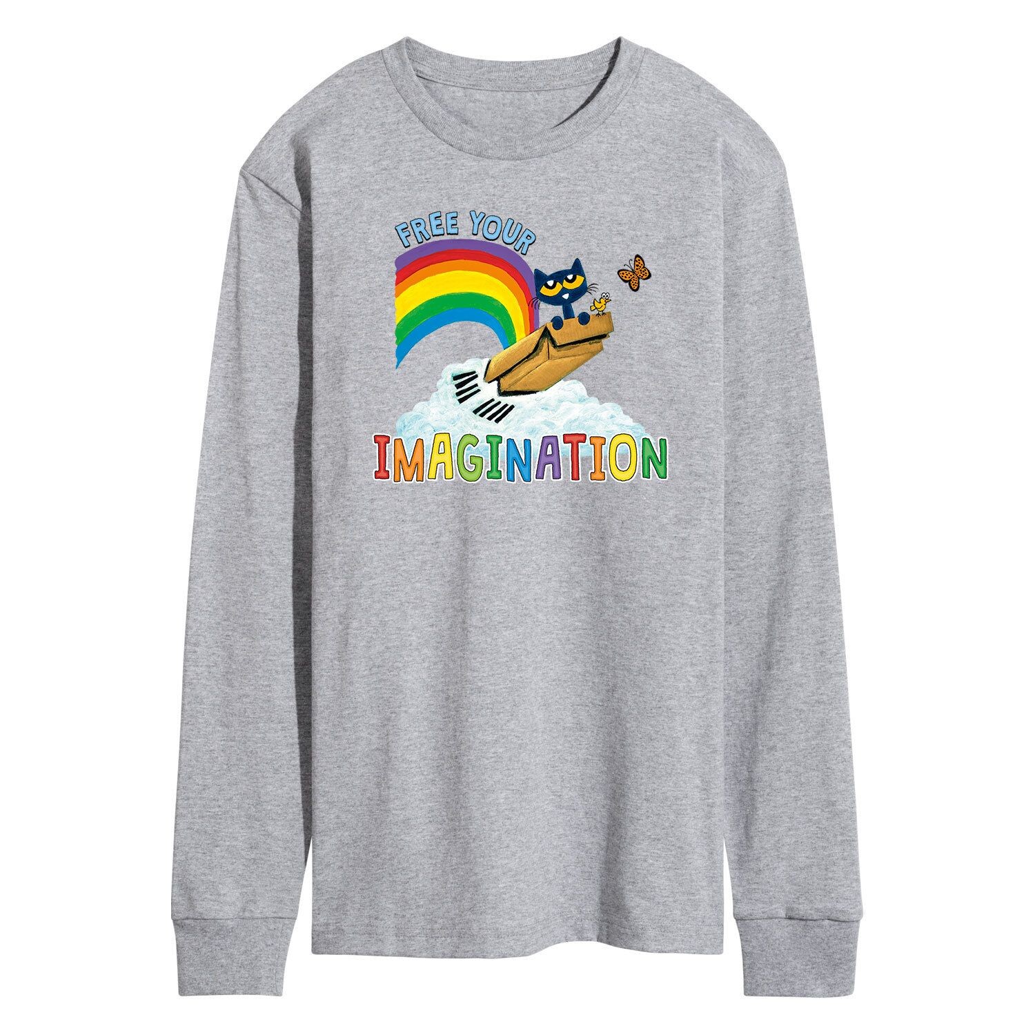 

Мужская футболка Pete The Cat Imagination Licensed Character