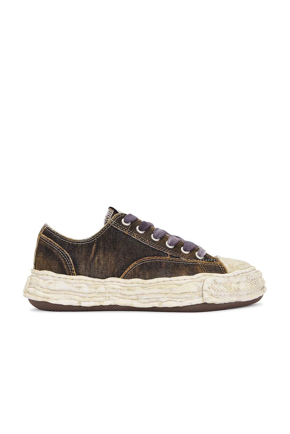 

Джинсовые низкие кеды Peterson 23 Original Sole Maison MIHARA YASUHIRO, черный