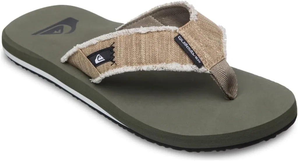 Сандалии Quiksilver Monkey Abyss - для мужчин - Сандалии - Мужские - 47 - Черные