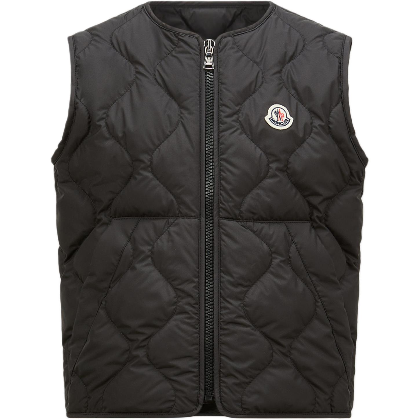 

Moncler Пуховая жилетка Black для детей от 3 до 7 лет