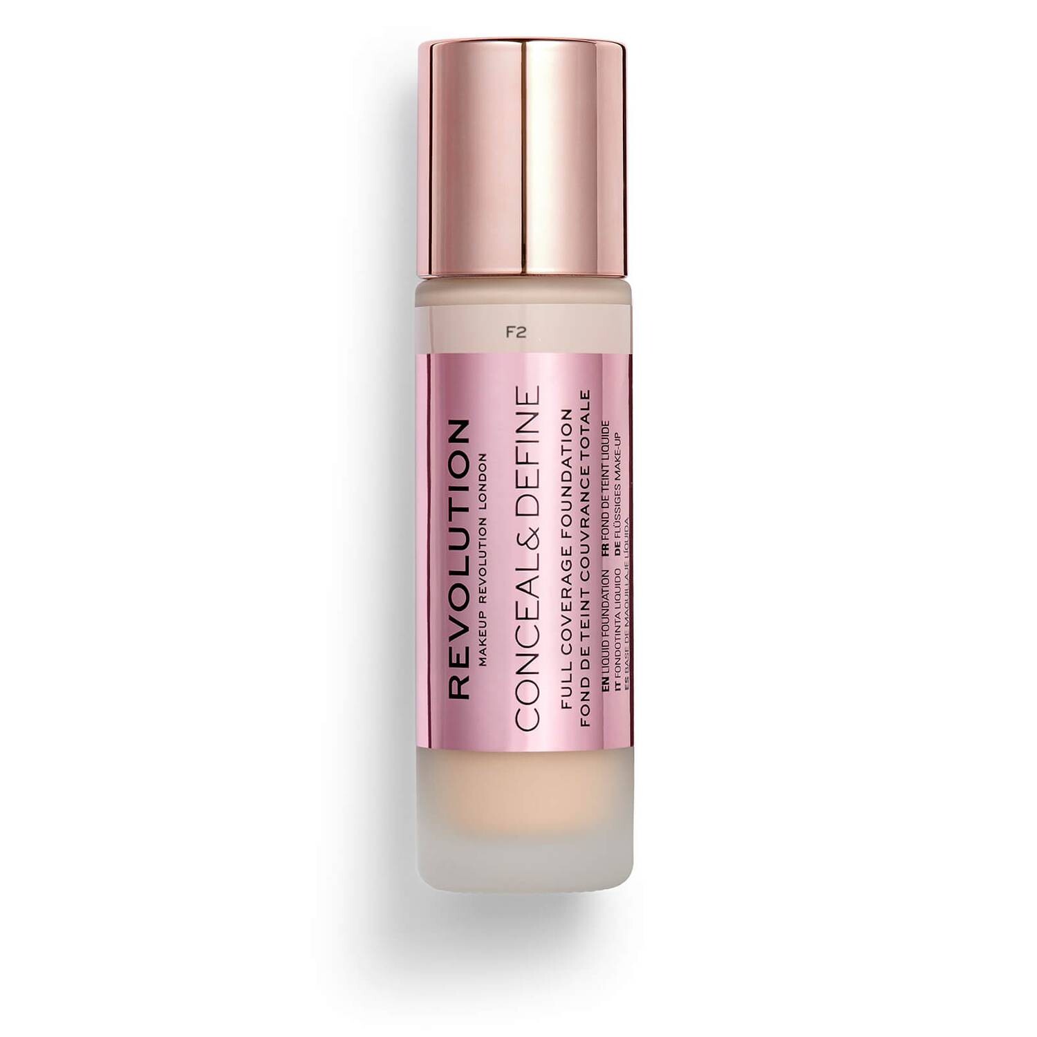 

Тональная основа Makeup Revolution Conceal & Define Foundation