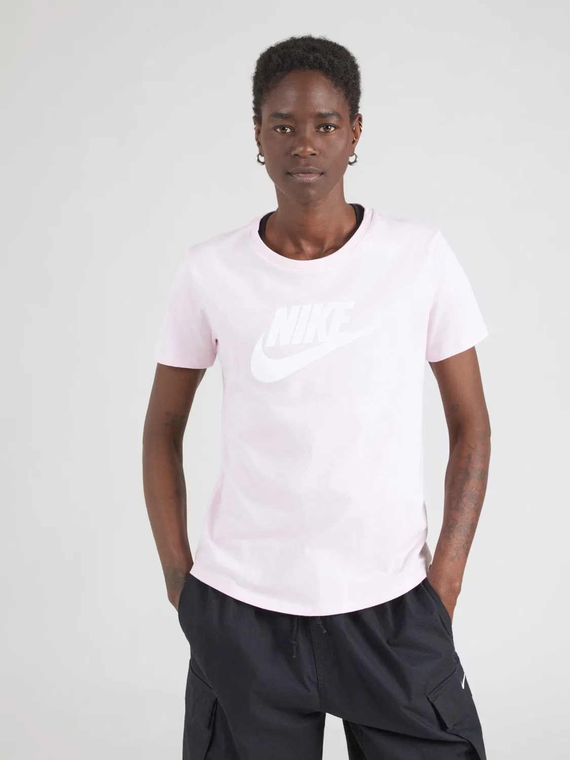 Skinny Футболка 'Essential' Nike Sportswear, Rose — фото 3