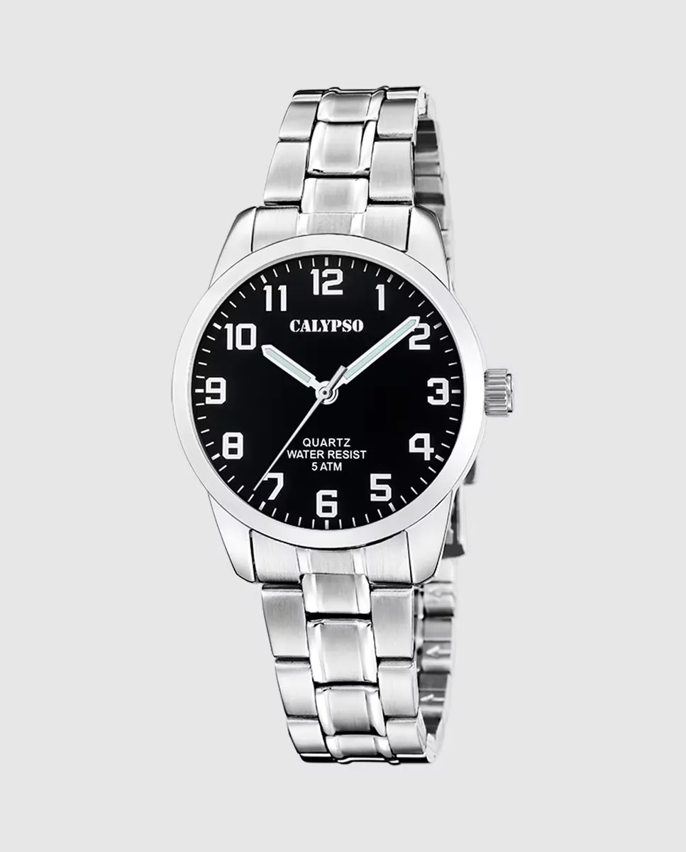 

K5867/4 Базовые женские часы из серебристой стали Calypso, серебрянный
