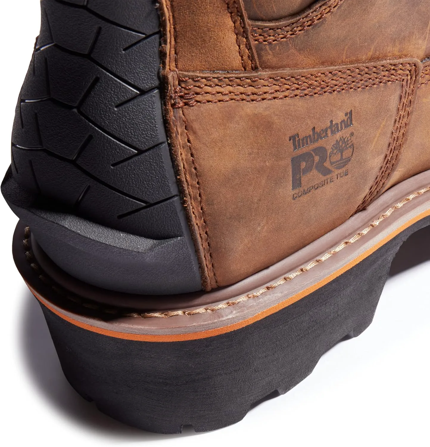 Timberland PRO Evergreen, мужские, коричневые, с композитным носком, EH, водонепроницаемые/утепленные ботинки для лесоруба, коричневый — фото 3