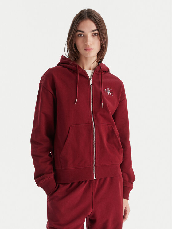 

Свитшот regular fit Monologo LV047B270G Calvin Klein Jeans, красный