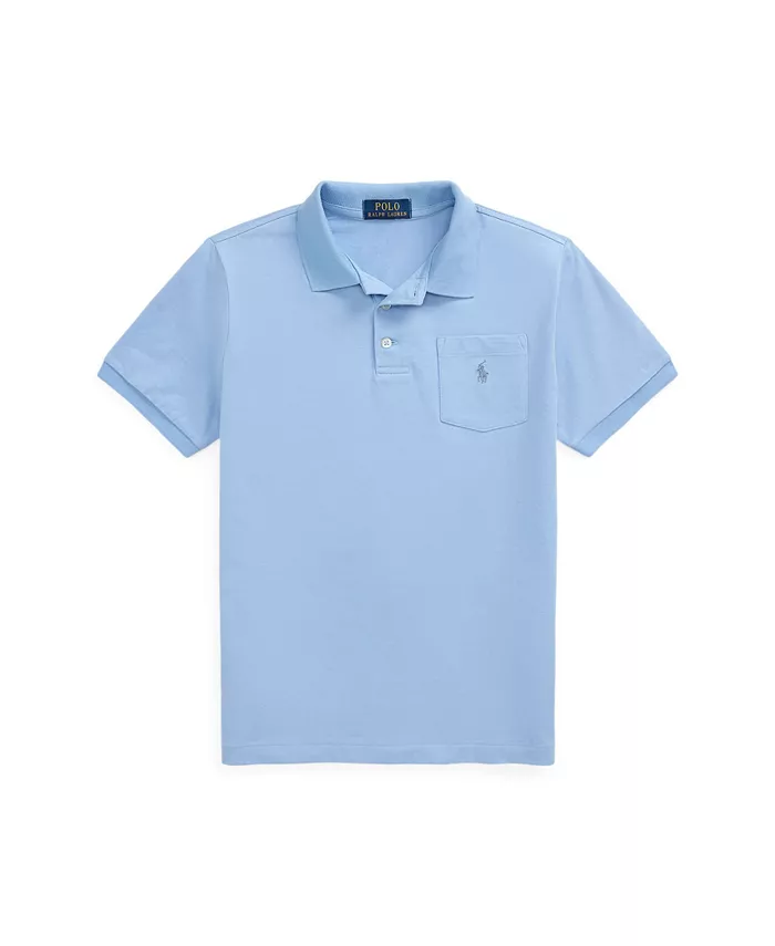 

Поло с карманом Big Boys Polo Ralph Lauren, синий