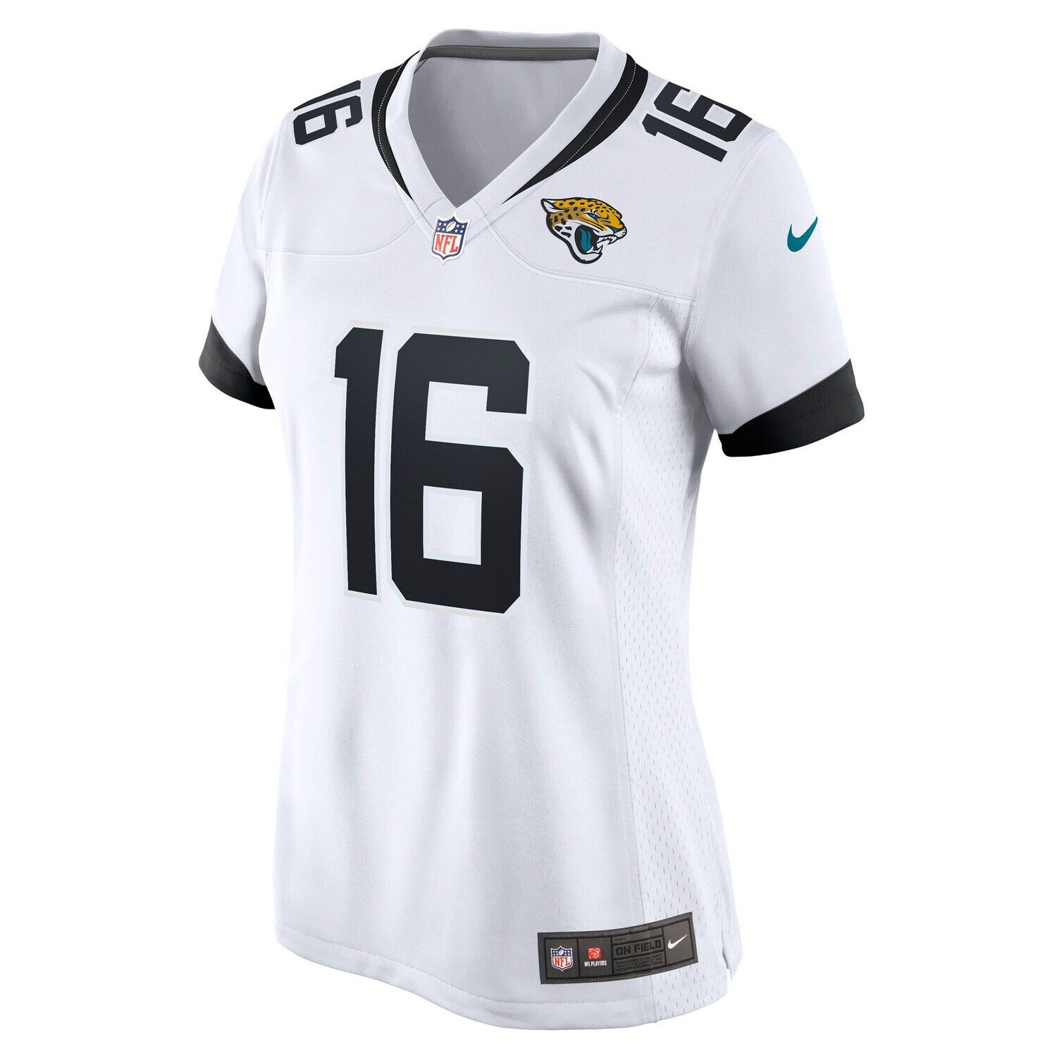 Женское джерси Nike Trevor Lawrence White Jacksonville Jaguars драфта НФЛ 2021 года, выбранное в первом раунде Nike — фото 2
